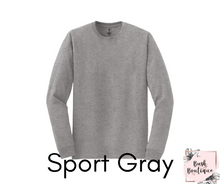 Load image into Gallery viewer, Custom DTF LONG SLEEVE t-shirt