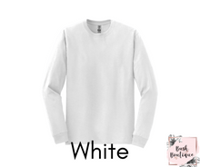 Load image into Gallery viewer, Custom DTF LONG SLEEVE t-shirt