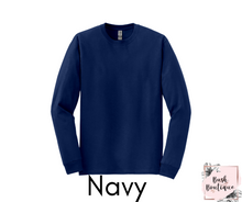 Load image into Gallery viewer, Custom DTF LONG SLEEVE t-shirt