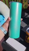 Load image into Gallery viewer, CUSTOM rough glitter 20 ounce tumbler