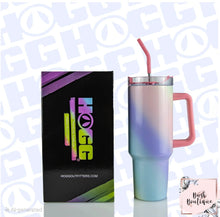 Load image into Gallery viewer, Custom multi-color ombre 40oz tumbler
