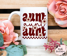 Load image into Gallery viewer, Aunt mug
