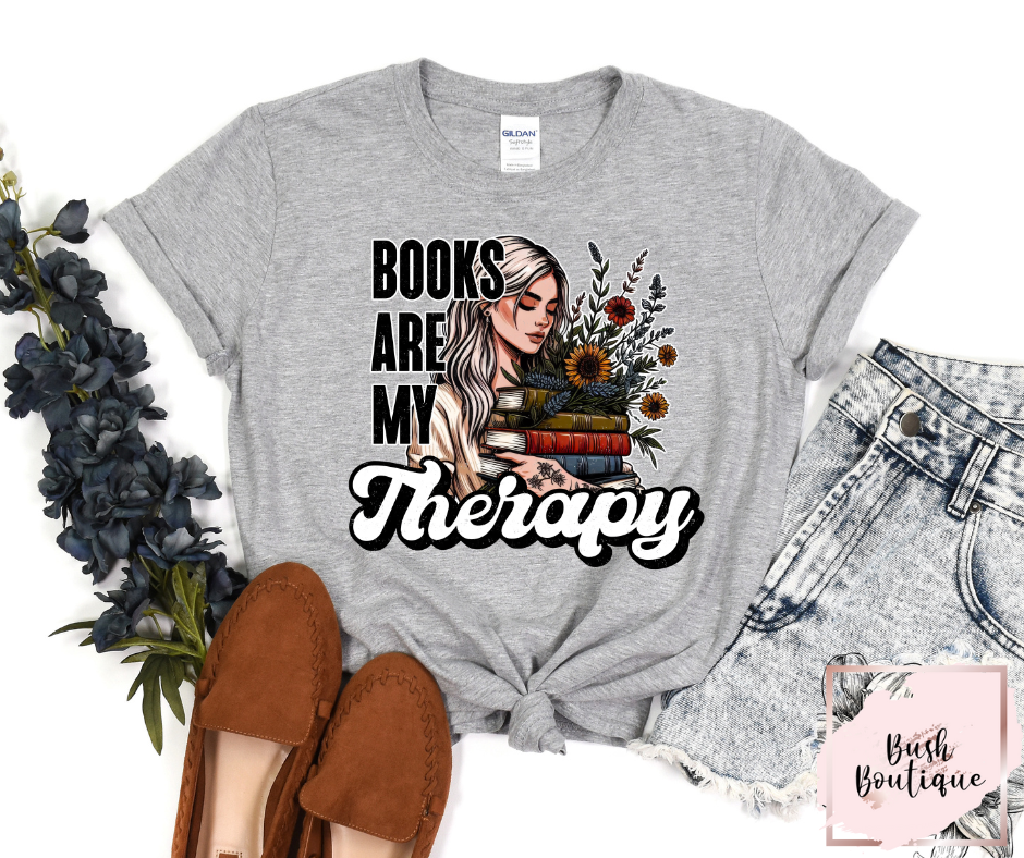 Books are my therapy