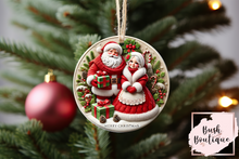 Load image into Gallery viewer, Santa Ornaments
