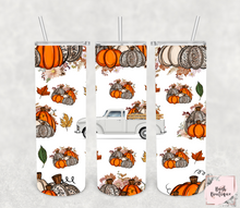 Load image into Gallery viewer, Farm truck fall 20 ounce tumbler
