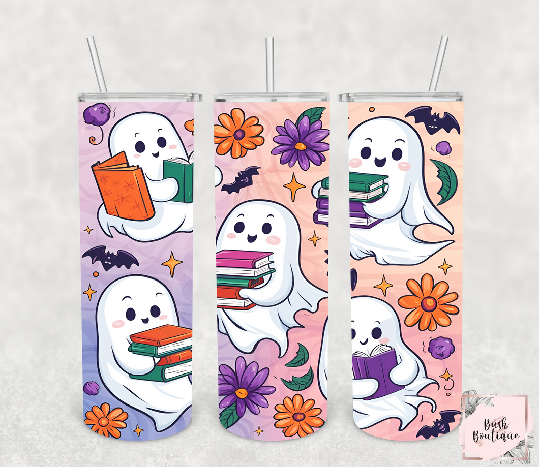 Boo books 20 ounce tumblers