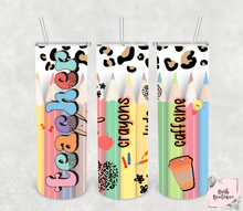 Load image into Gallery viewer, Teacherlife 20 ounce tumblers
