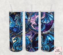 Load image into Gallery viewer, Glass Dragon 20 ounce tumblers
