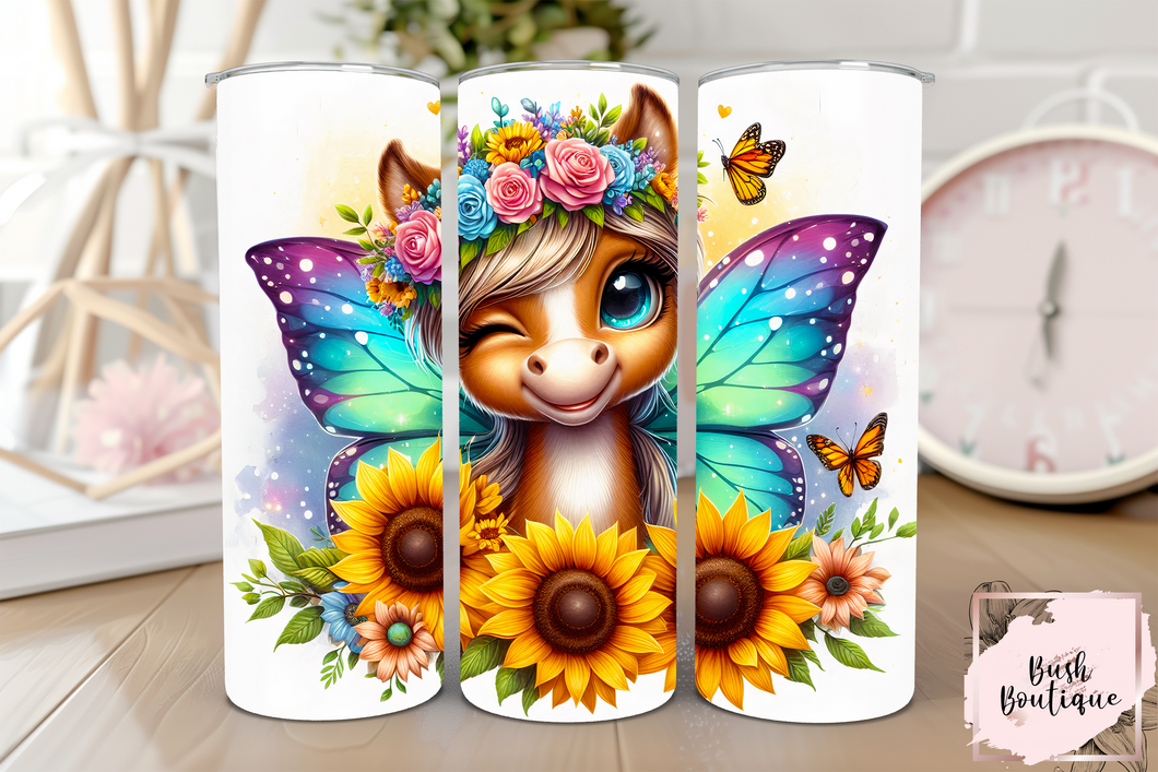 Fairy Giraffe tumblers