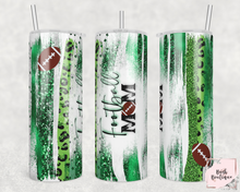 Load image into Gallery viewer, Football mom 20 ounce tumblers
