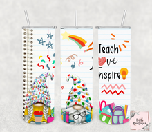 Load image into Gallery viewer, Teach Love Inspire 20 ounce tumblers
