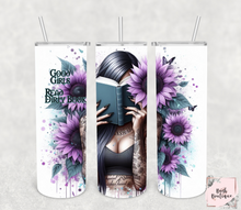 Load image into Gallery viewer, Good girls read dirty books 20 ounce tumbler
