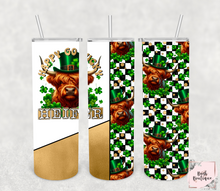 Load image into Gallery viewer, Happy go lucky Heifer 20 ounce tumbler
