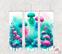 Load image into Gallery viewer, Jelly fish 20 ounce tumblers
