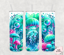 Load image into Gallery viewer, Jelly fish 20 ounce tumblers
