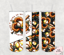 Load image into Gallery viewer, Mama of both (sunflowers) 20 ounce tumbler
