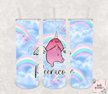 Load image into Gallery viewer, Peenicorn 20 ounce tumbler
