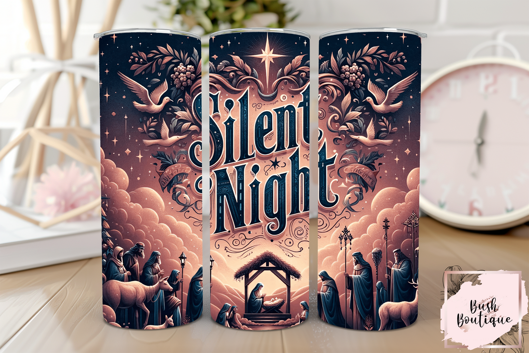 Silent Night tumbler