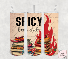 Load image into Gallery viewer, Spicy book club 20 ounce tumbler
