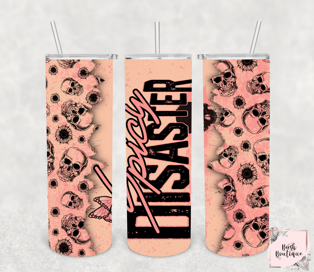 Spicy disaster 20 ounce tumbler