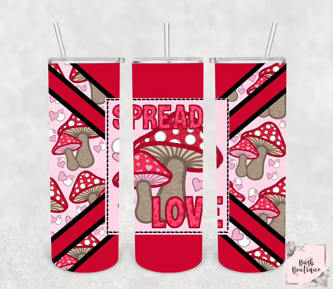 Spread love 20 ounce tumbler