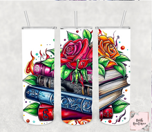 Load image into Gallery viewer, Tattoo style bookish 20 ounce tumblers
