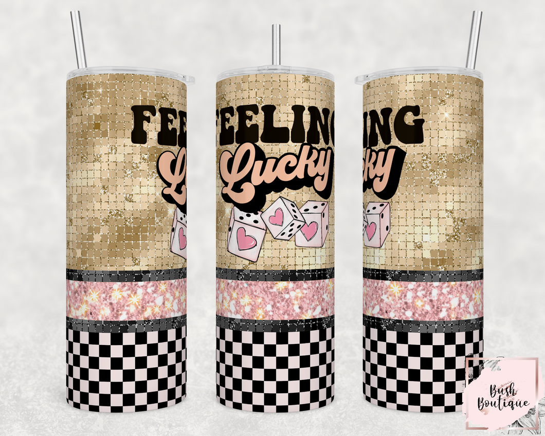 Feeling Lucky 20 ounce tumbler