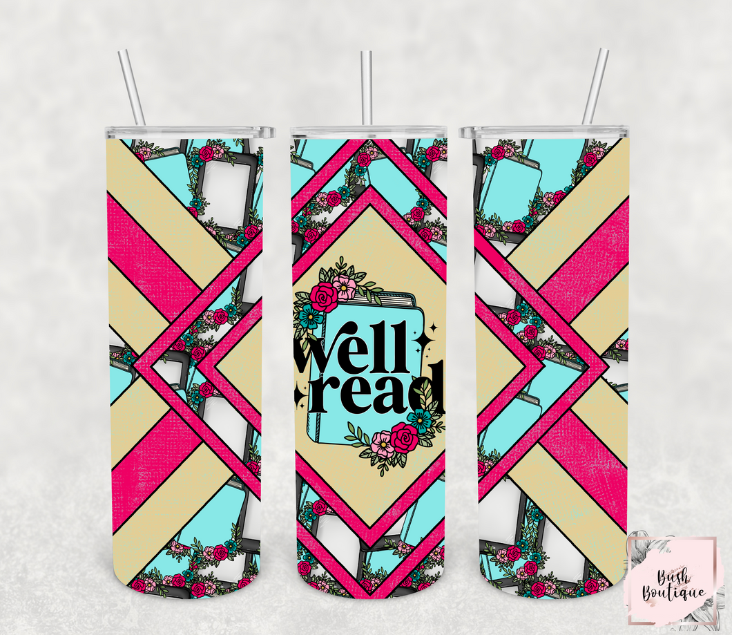 Well read 20 ounce tumblers