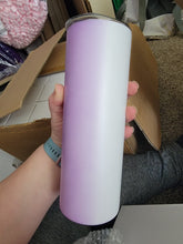 Load image into Gallery viewer, CUSTOM UV 20 ounce tumbler
