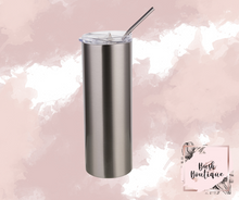 Load image into Gallery viewer, My silence is not weakness just the beginning of my revenge 20 ounce tumbler
