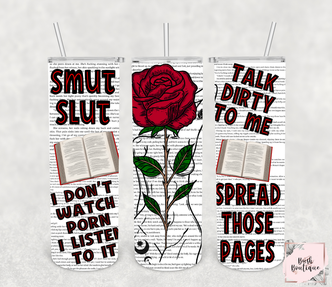 Smut AUDIOBOOK edition 20 ounce tumbler