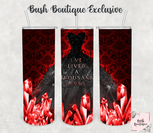 Load image into Gallery viewer, Vampire Inspired 20 ounce tumbler
