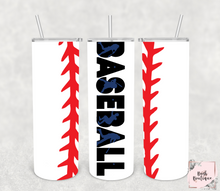 Load image into Gallery viewer, Baseball 20 ounce tumbler

