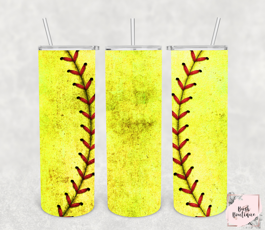 Dirty Softball 20 ounce tumbler