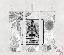 Load image into Gallery viewer, Do not disturb my vibe 20 ounce tumbler
