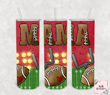 Load image into Gallery viewer, Football Mama 20 ounce tumblers
