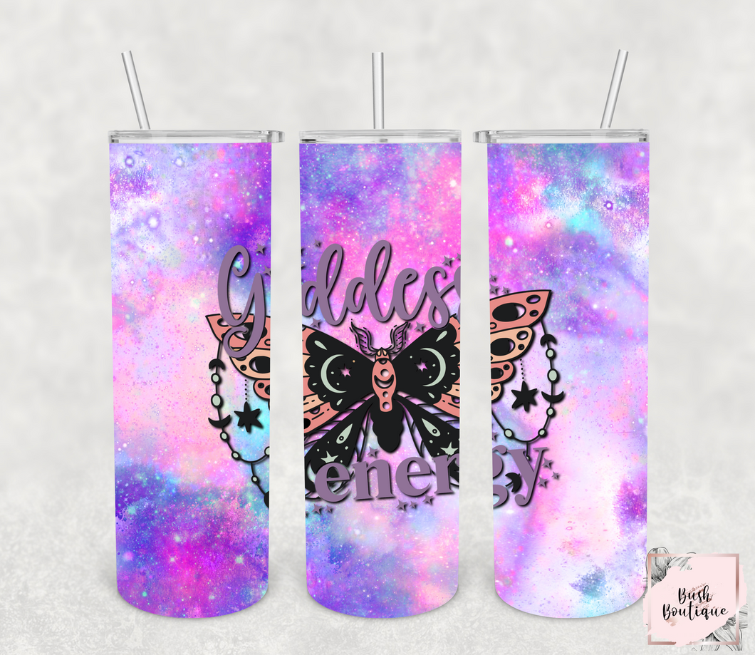 Goddess Energy 20 ounce tumbler