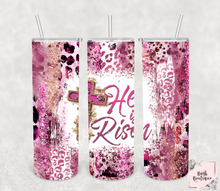 Load image into Gallery viewer, He is risen 20 ounce tumblers
