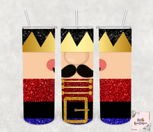 Load image into Gallery viewer, Nutcracker full wrap 20 ounce tumbler
