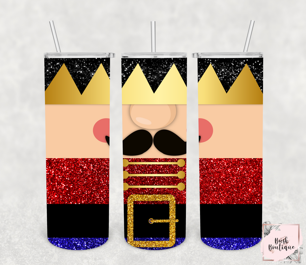 Nutcracker full wrap 20 ounce tumbler