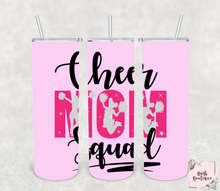 Load image into Gallery viewer, Cheer mom 20 ounce tumbler
