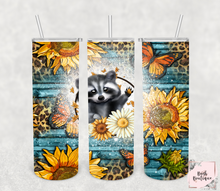 Load image into Gallery viewer, Sunflower animals 20 ounce tumbler
