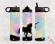 Load image into Gallery viewer, Unicorn 20 ounce tumbler designs
